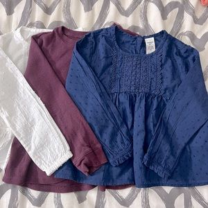 Oshkosh Long Sleeve Shirt Bundle